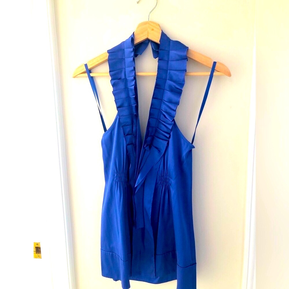 NWOT silk BCBG Max Azria halter top